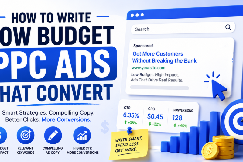 How to Write Low Budget PPC Ads That Convert